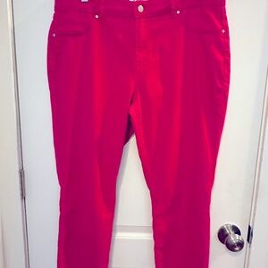 d. jeans Pink Straight Leg Pants